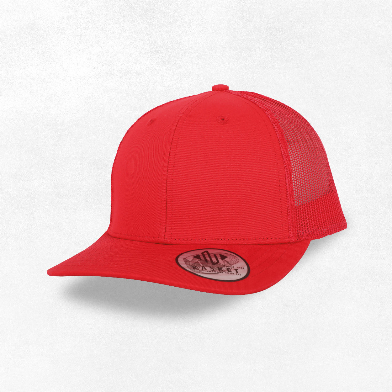 GORRA TRUCKER K-201 ROJO 100%