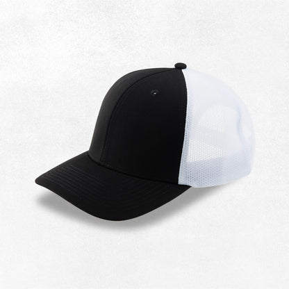 GORRA TRUCKER K-301 BLANCO / NEGRO