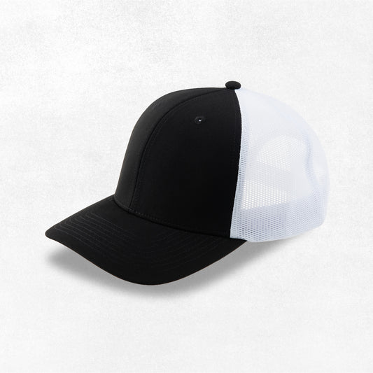GORRA TRUCKER K-301 BLANCO / NEGRO